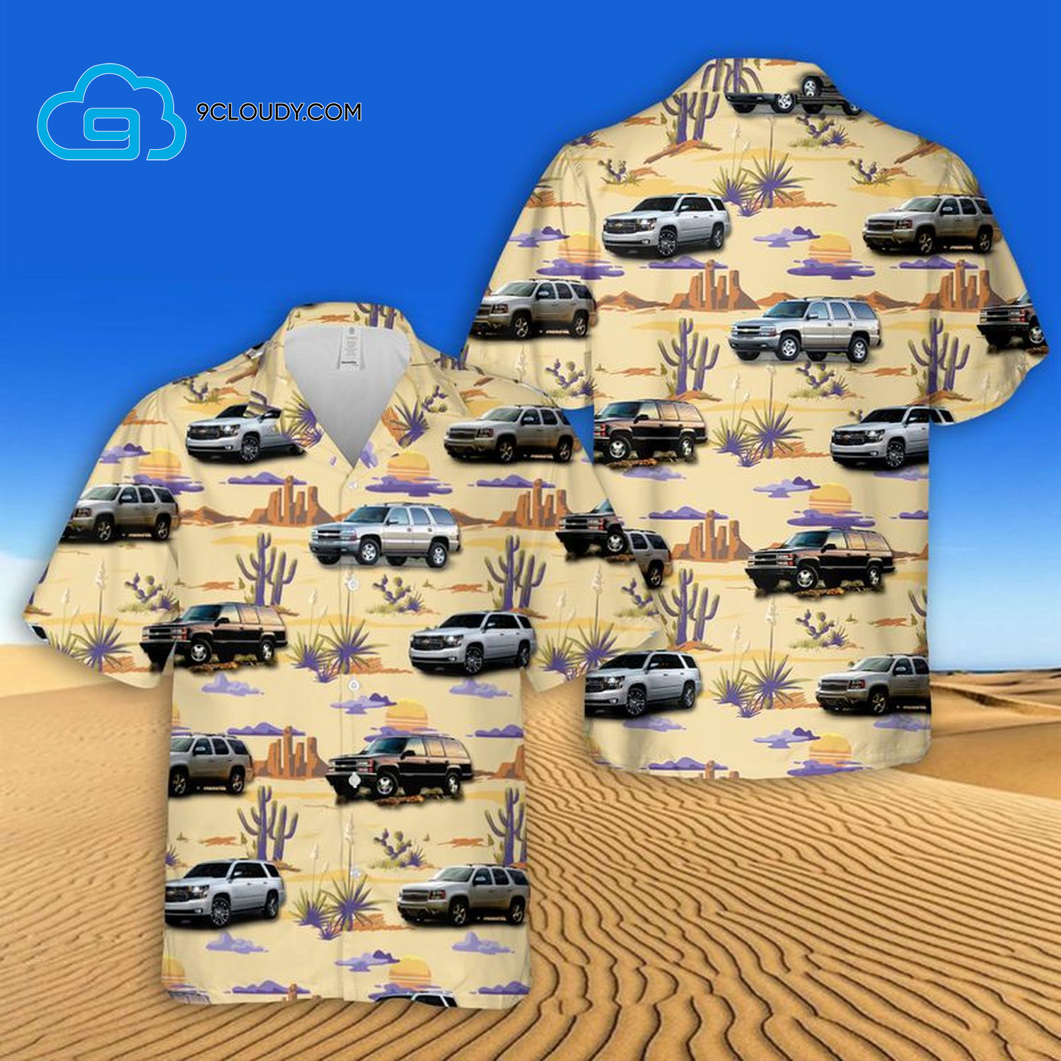 Chevrolet Tahoe Full Print Hawaiian Shirt