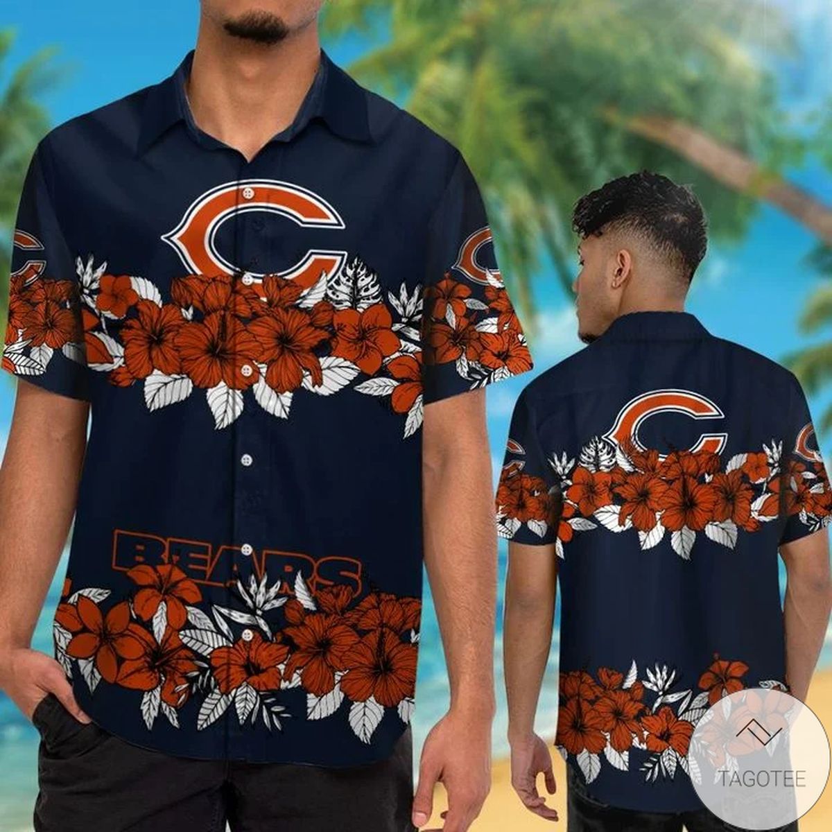 Chicago Bears Hawaiian Shirt