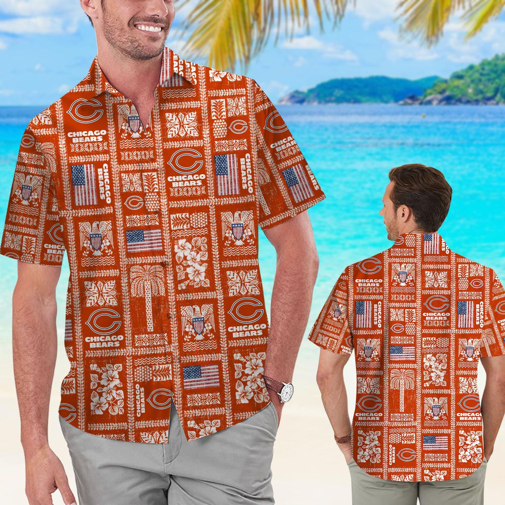 Chicago Bears Hawaiian Shirt Hot Trendy Summer 2024