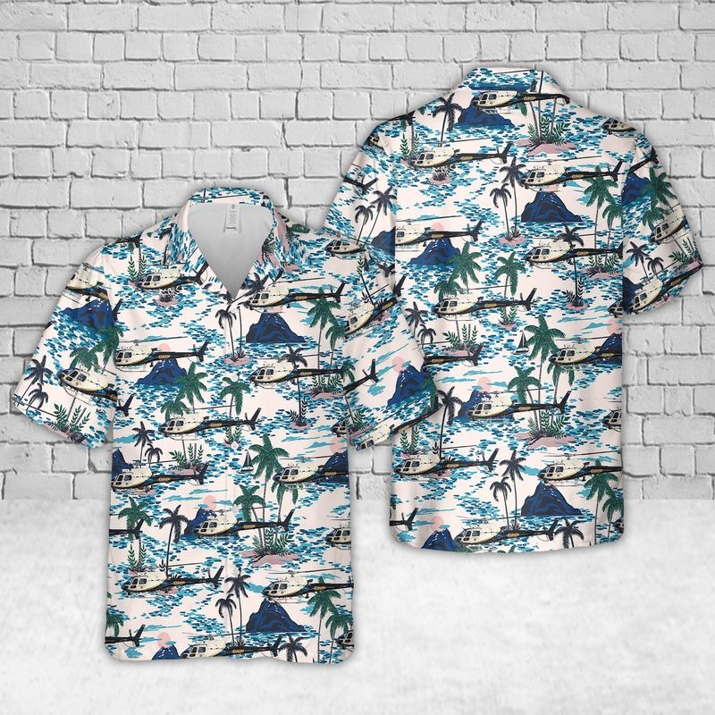 Chp As 350 B3 California Police Hawaiian Shirt