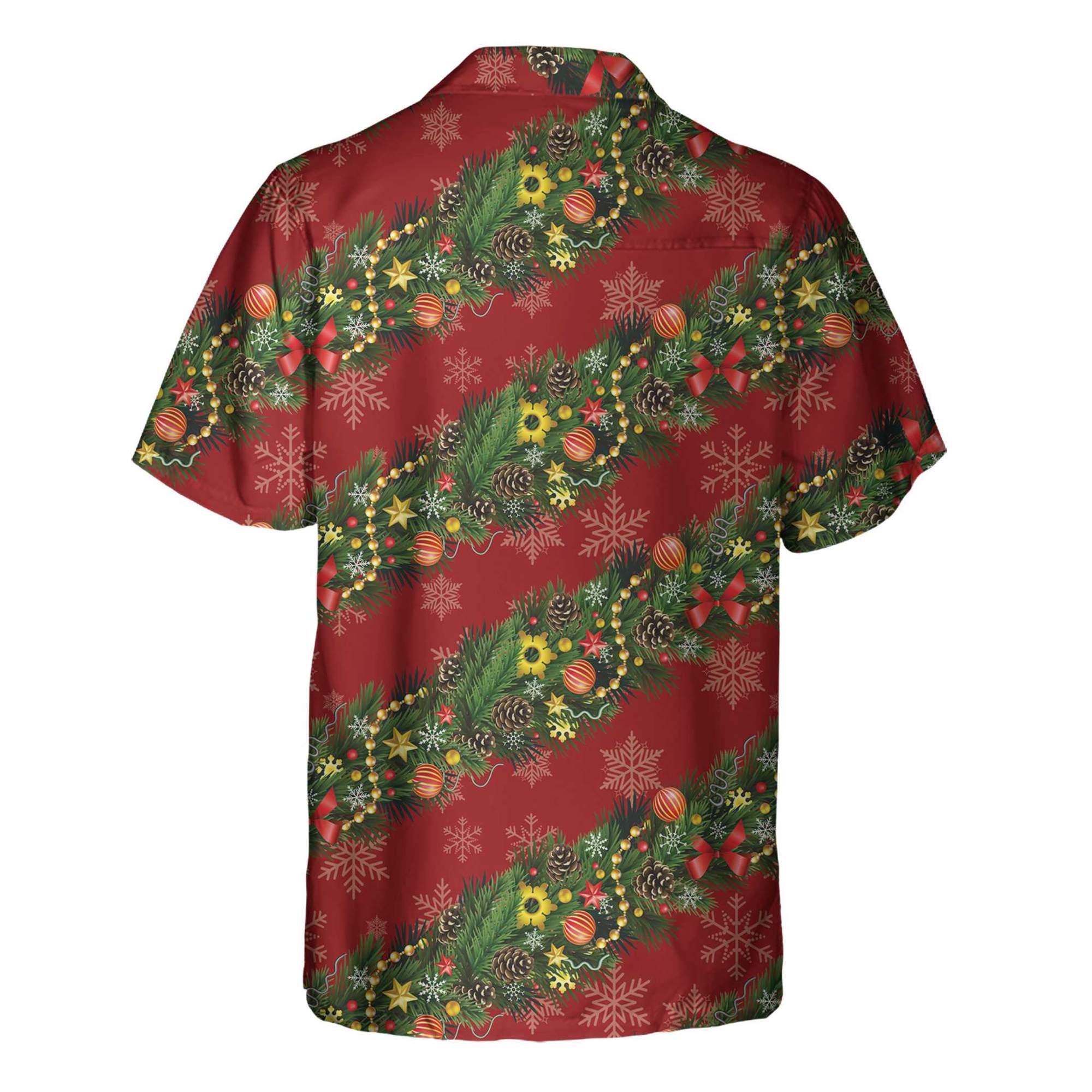 Christmas Decorations With Snowflakes Christmas Hawaiian Shirt