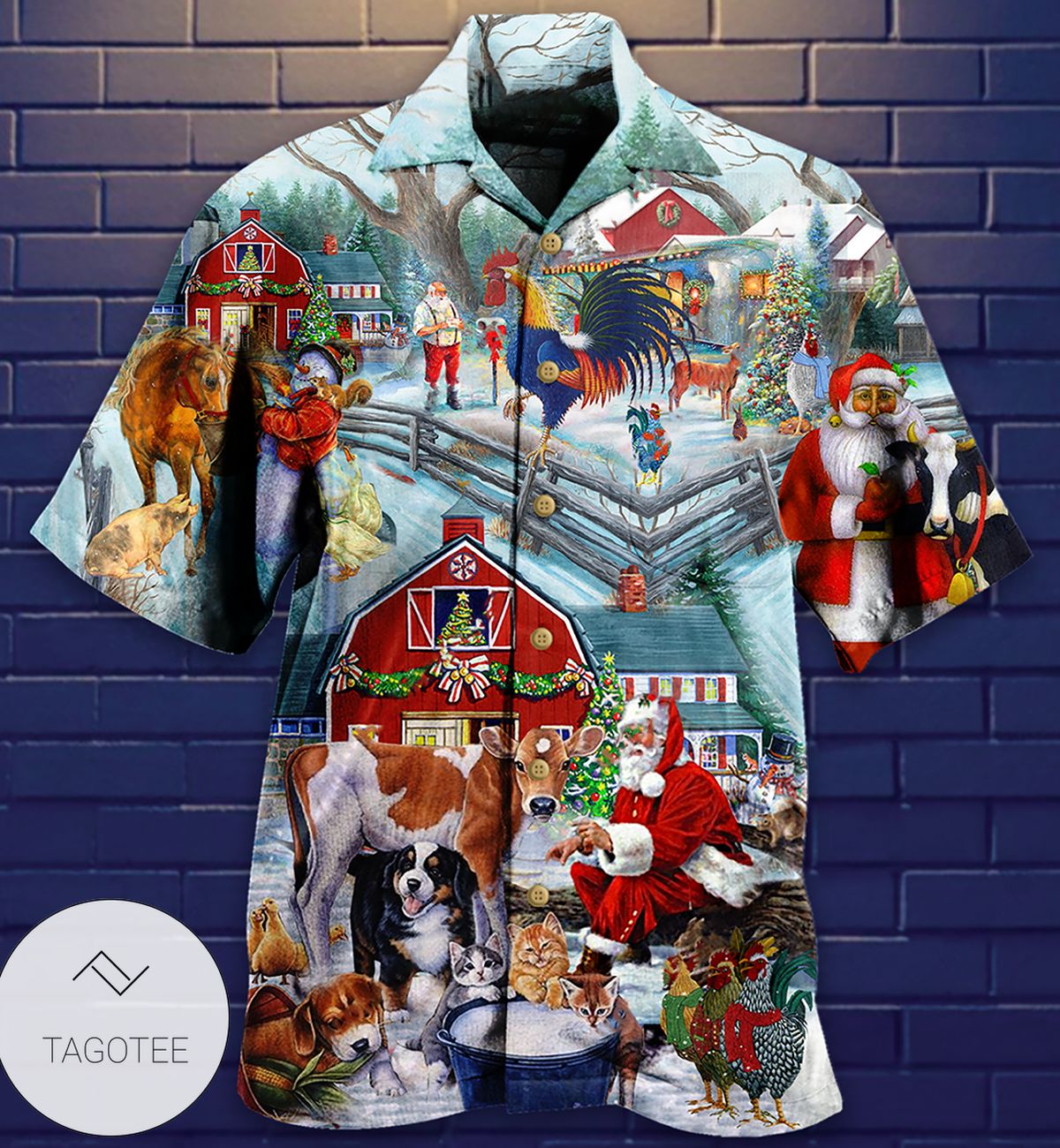 Christmas Love Animals Limited Edition Hawaiian Shirt