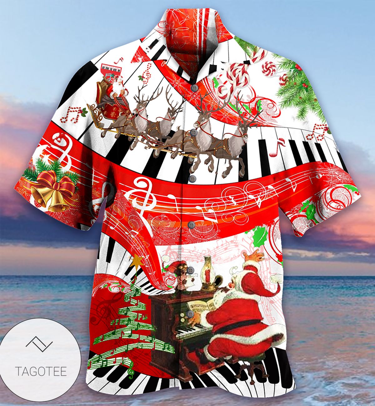 Christmas Love Music Limited Edition Hawaiian Shirt