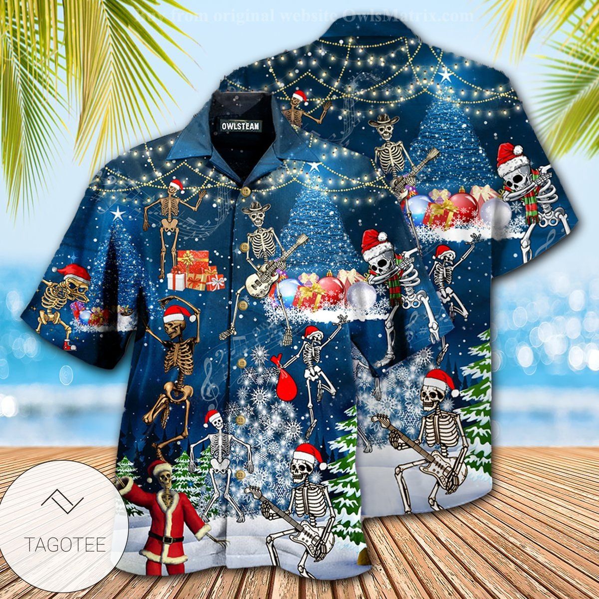 Christmas X-Raymas Edition Hawaiian Shirt Tagotee