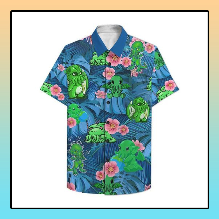 Chthulu Funny Hawaiian Shirt