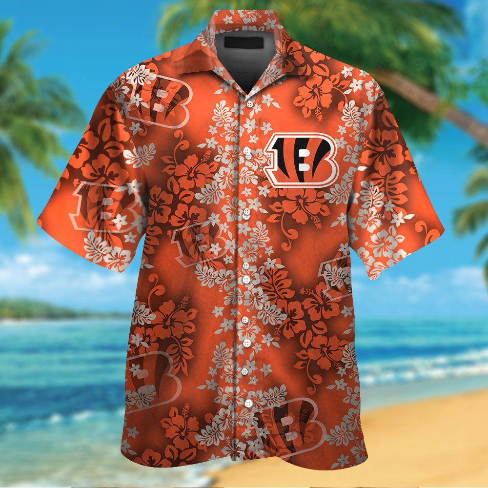 Cincinnati Bengals Hawaiian Shirt Hot Trendy Summer 2024