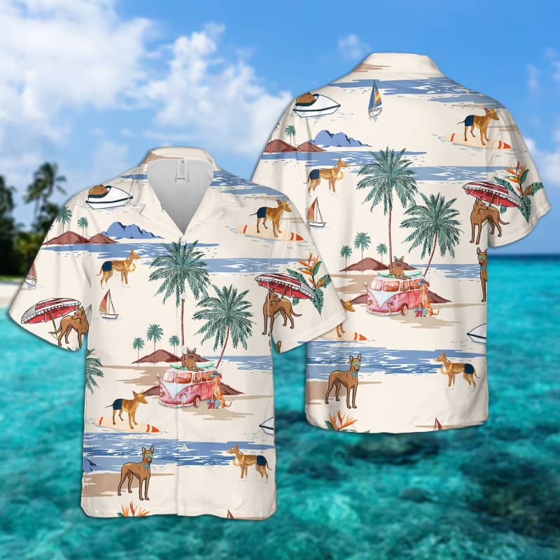 Cirneco Delletna Beach Hawaiian Shirt