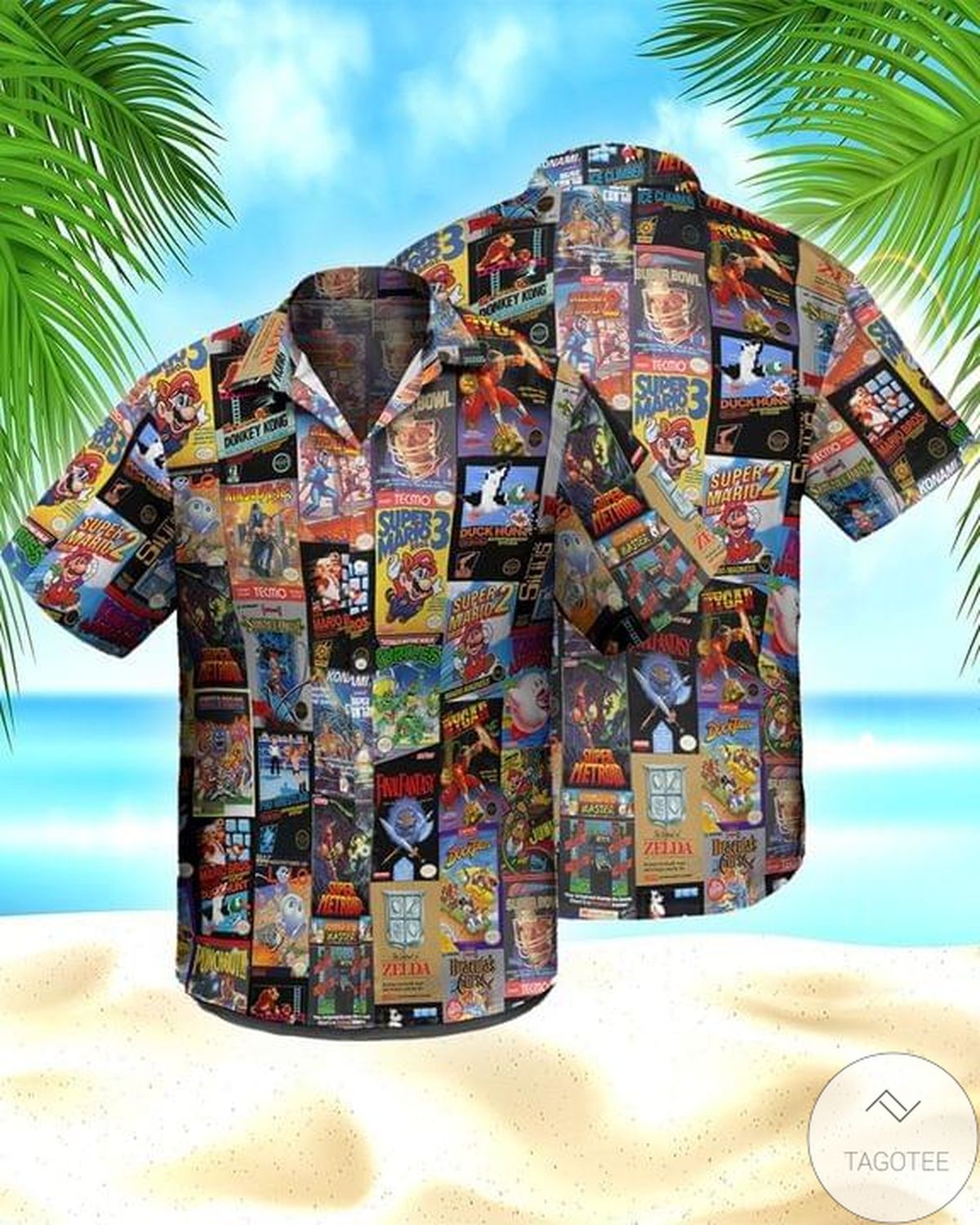 Classic Game Retro Hawaiian Shirt