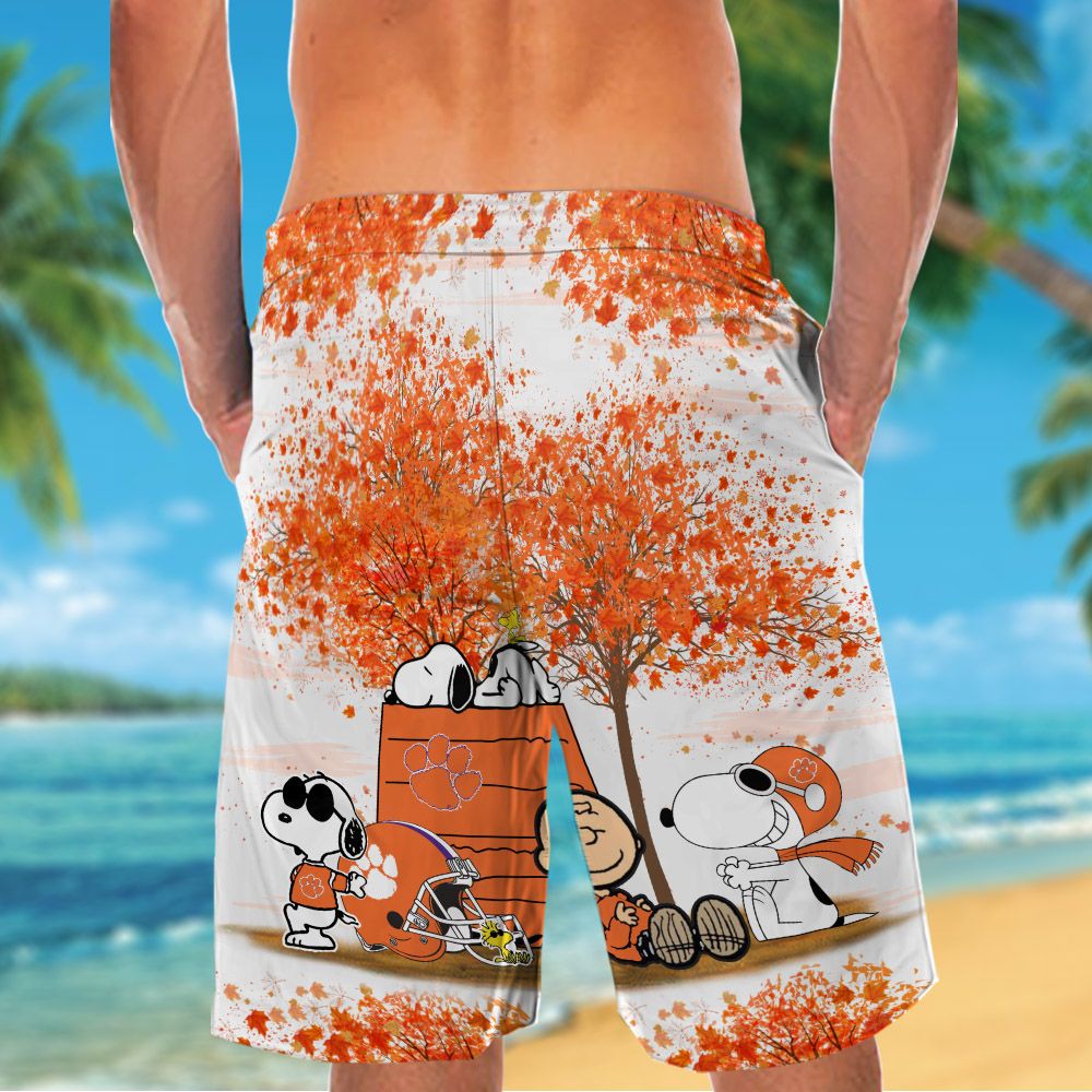 Clemson Tigers & Snoopy Hawaiian Shirt Hot Trendy Summer 2024