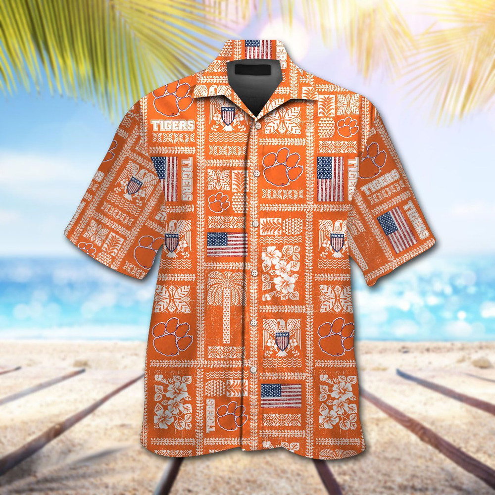 Clemson Tigers Hawaiian Shirt Hot Trendy Summer 2024