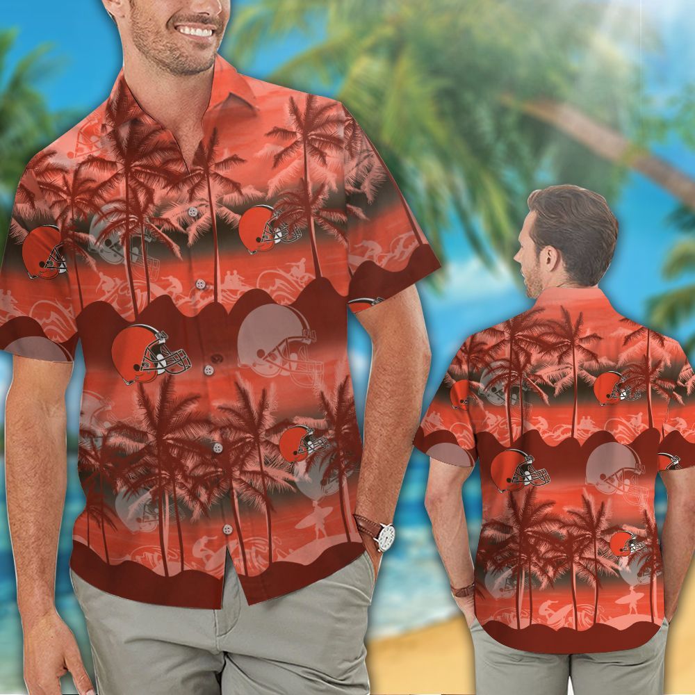 Cleveland Browns Hawaiian Shirt Hot Trendy Summer 2024