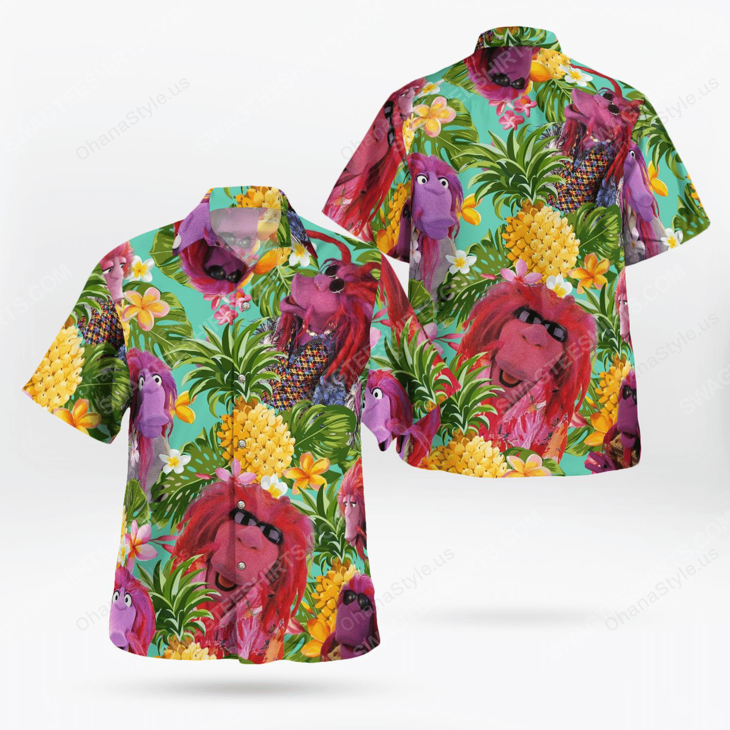 Clifford The Big Red Dog Hawaiian Shirt