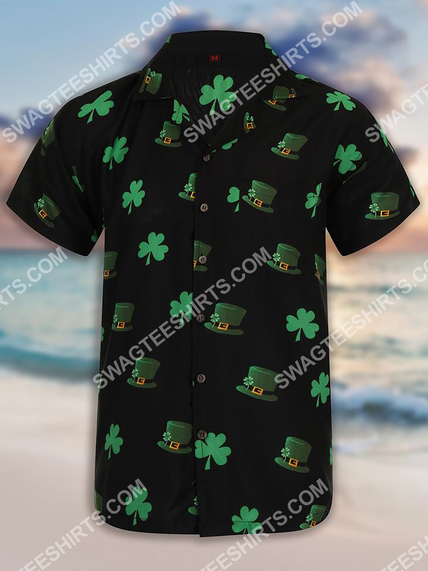 Clover Saint Patrick?S Day All Over Printing Hawaiian Shirt