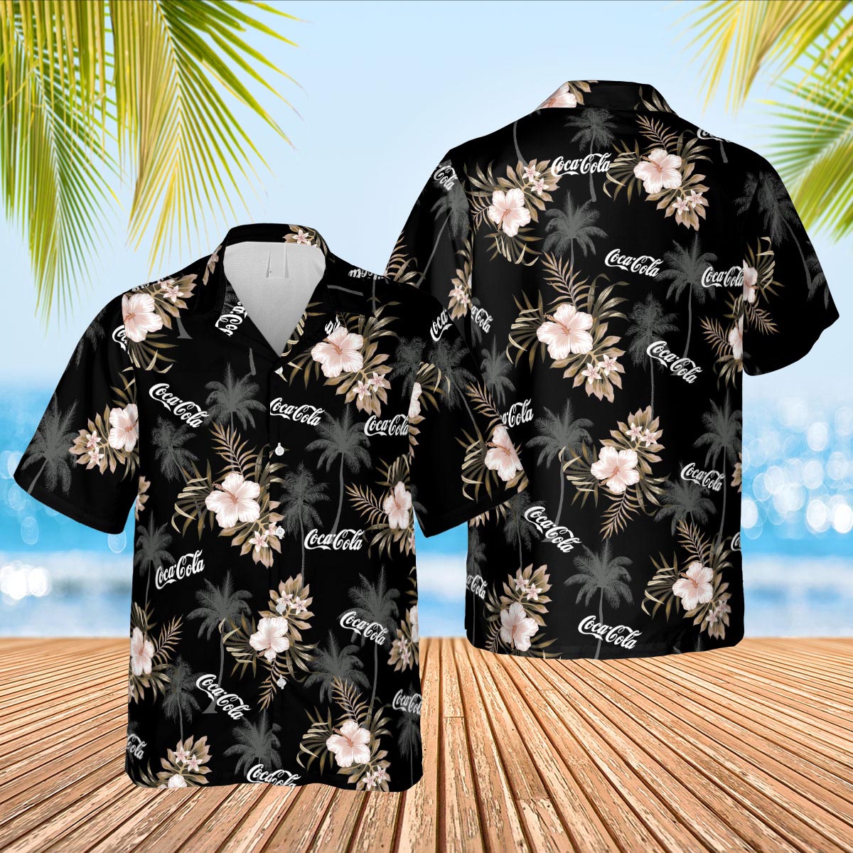 Coca-Cola Hawaiian Shirt