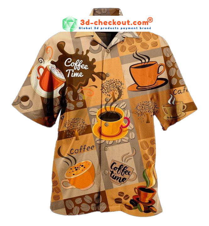 Coffee Makes Life Better Hawaiian Shirt