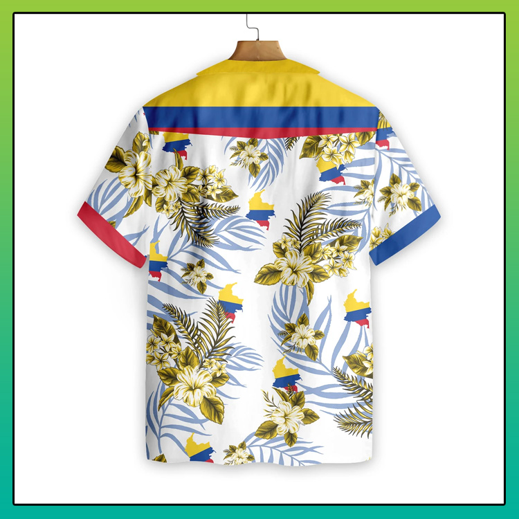 Colombia Proud Hawaiian Shirt