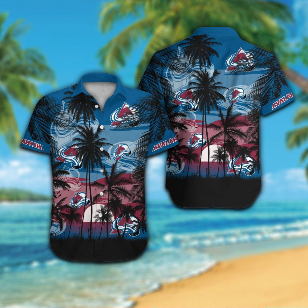 Colorado Avalanche Hawaiian Shirt Hot Trendy Summer 2024