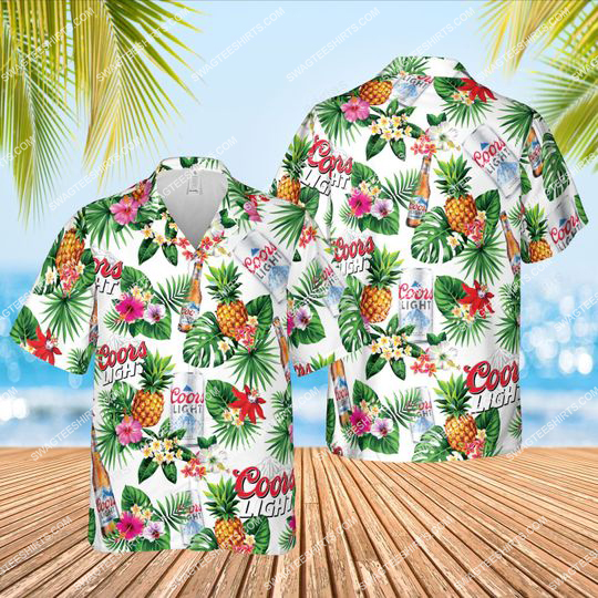 Coors Light Beer Summer Vibes All Over Print Hawaiian Shirt
