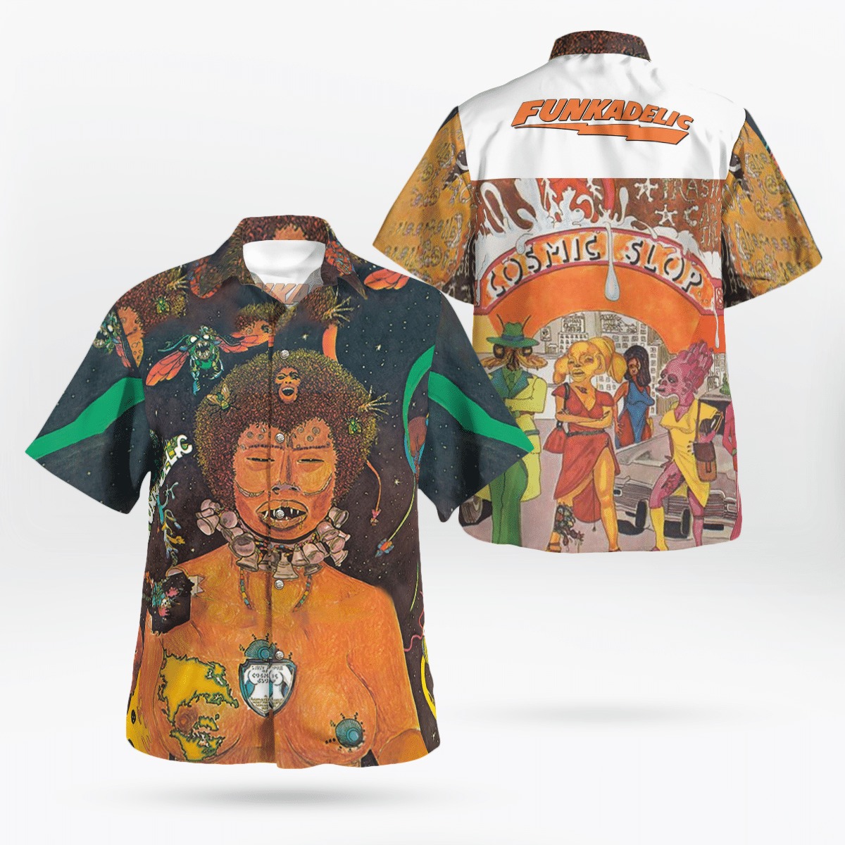 Cosmic Slop Funkadelic Hawaiian Shirt