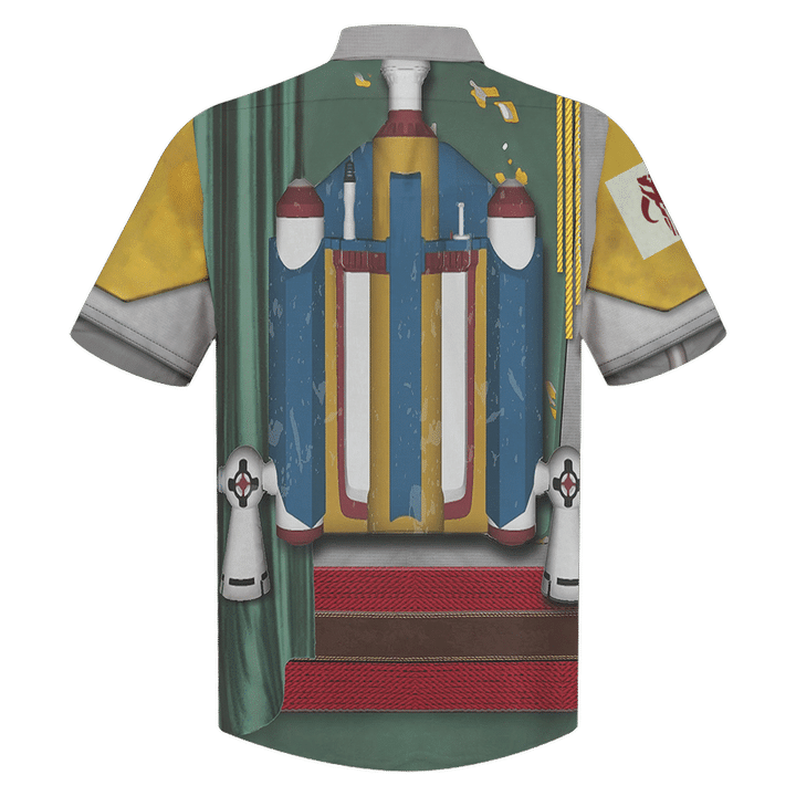 Cosplay Star Wars Boba Fett Hawaiian Shirt