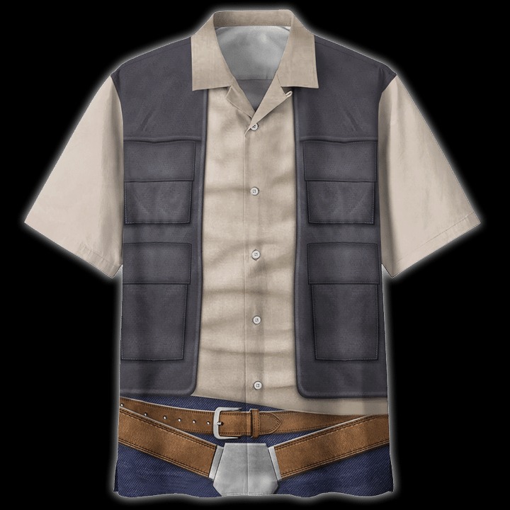 Cosplay Star Wars Han Solo Hawaiian Shirt