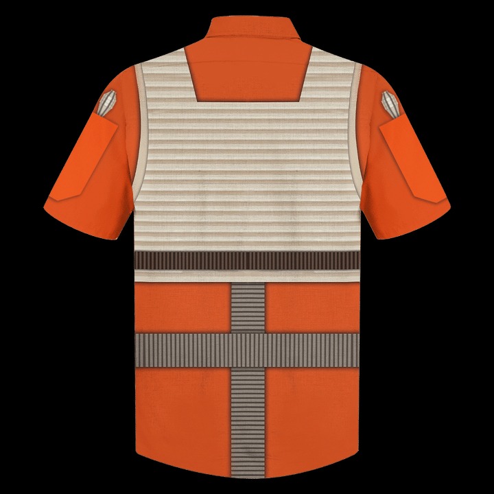 Cosplay Star Wars Rebel Pilot Hawaiian Shirt