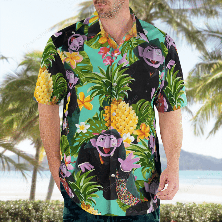 Count Von Count Hawaiian Shirt