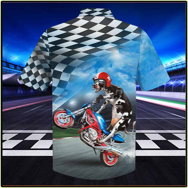 Cow Racing Hawaiian Shirt