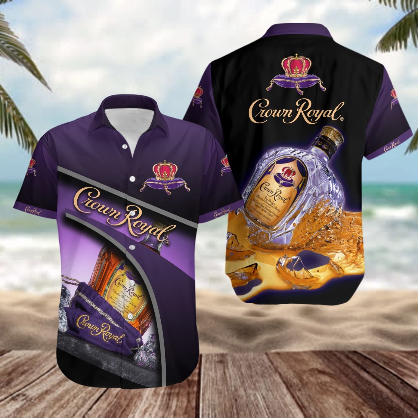 Crown Royal Hawaiian Shirt