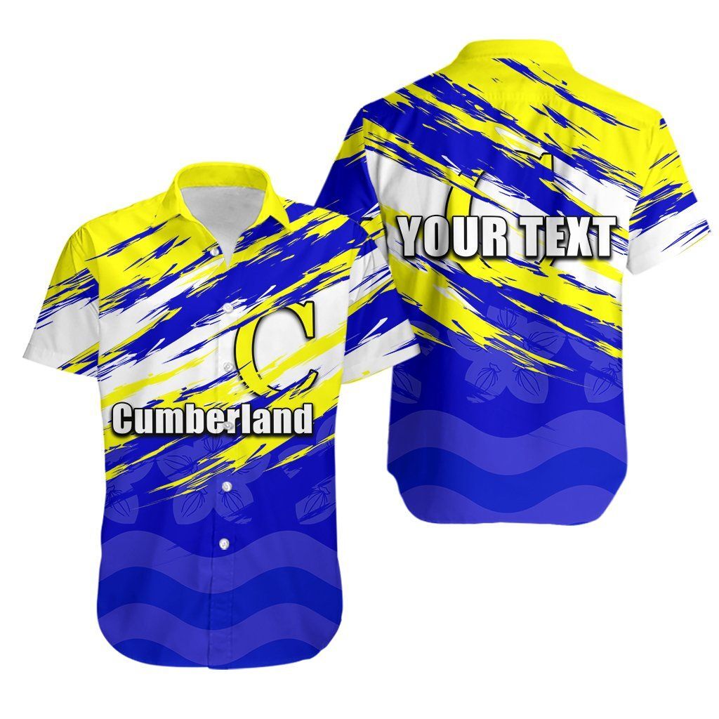 Cumbria Rugby League Personalized Hawaiian Shirt