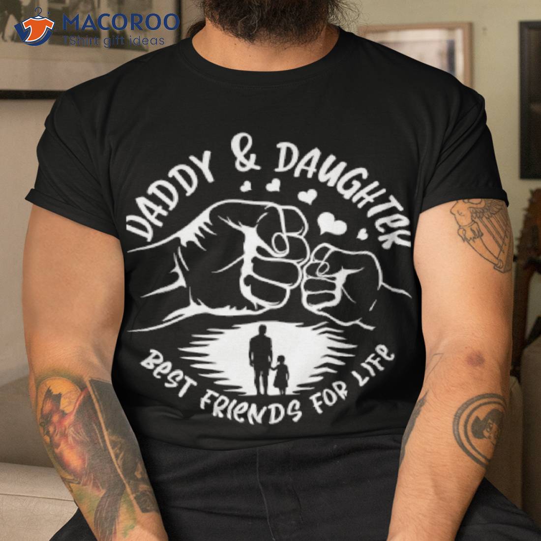 Dad And Daughter Best Friends Fathers Day Shirt