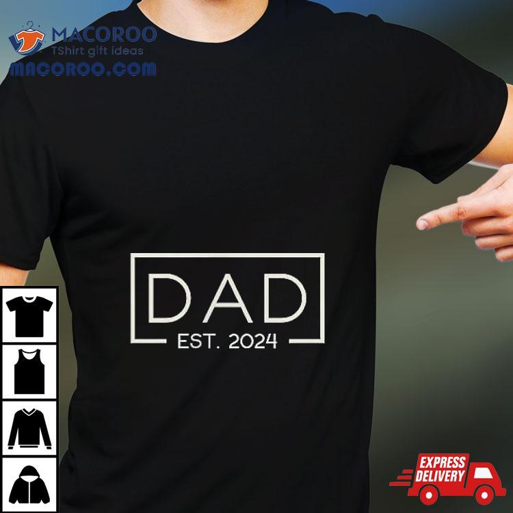 Dad Est. 2024 Logo Loading New Shirt