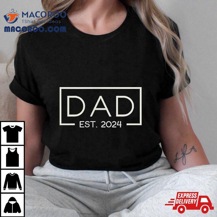 Dad Est. 2024 Logo Loading New Shirt