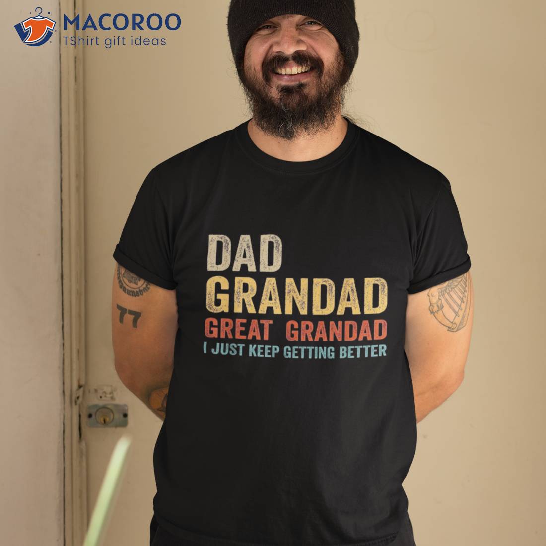 Dad Grandad Great Funny Grandpa Gifts Shirt