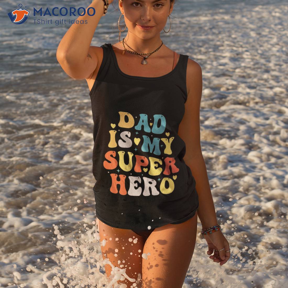 Dad Is My Superhero T-Shirt