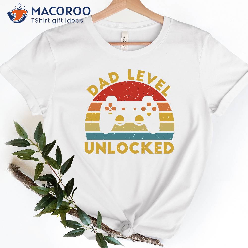 Dad Level Unlocked T-Shirt