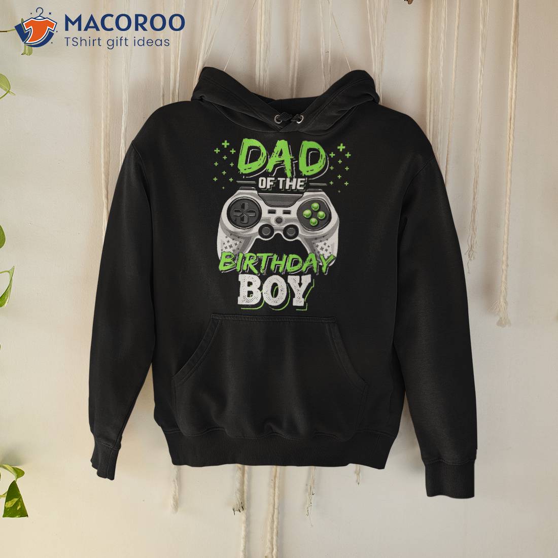 Dad Of The Birthday Boy Video Gamer Shirt, Good Father Birthday Gifts