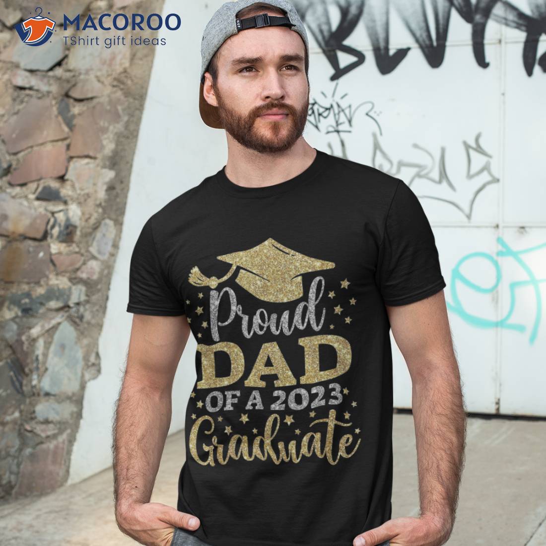 Dad Senior 2023 Proud Mom Of A Class Graduate Shirt