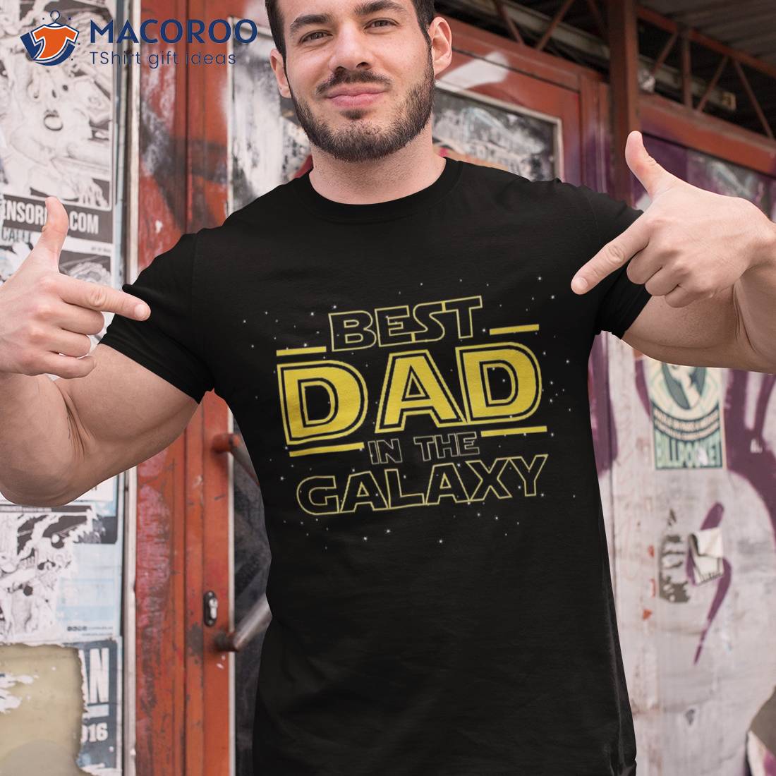 Dad Shirt Gift For New Dad, Best In The Galaxy