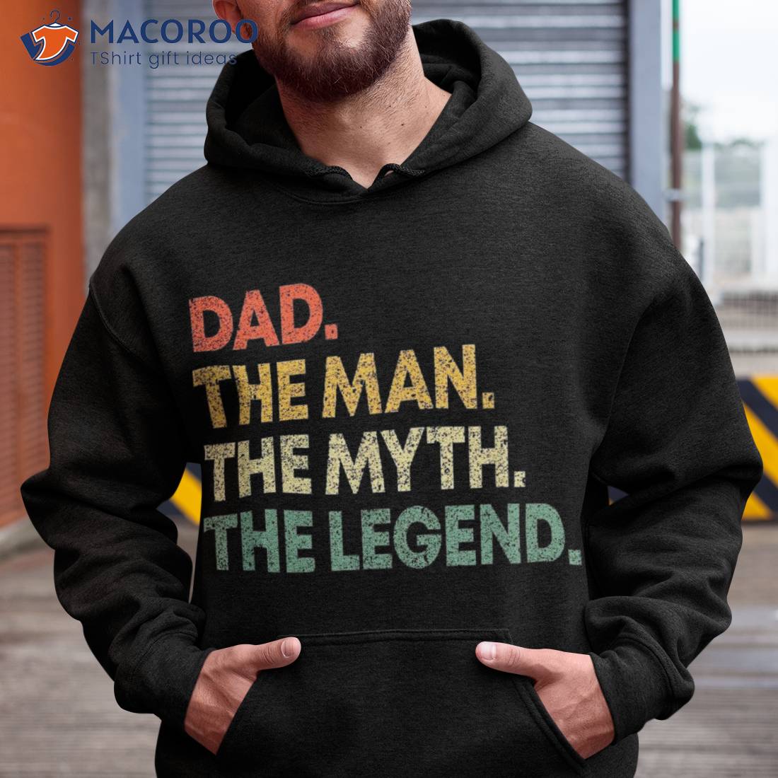 Dad The Man Myth Legend Gift Father’s Day Shirt