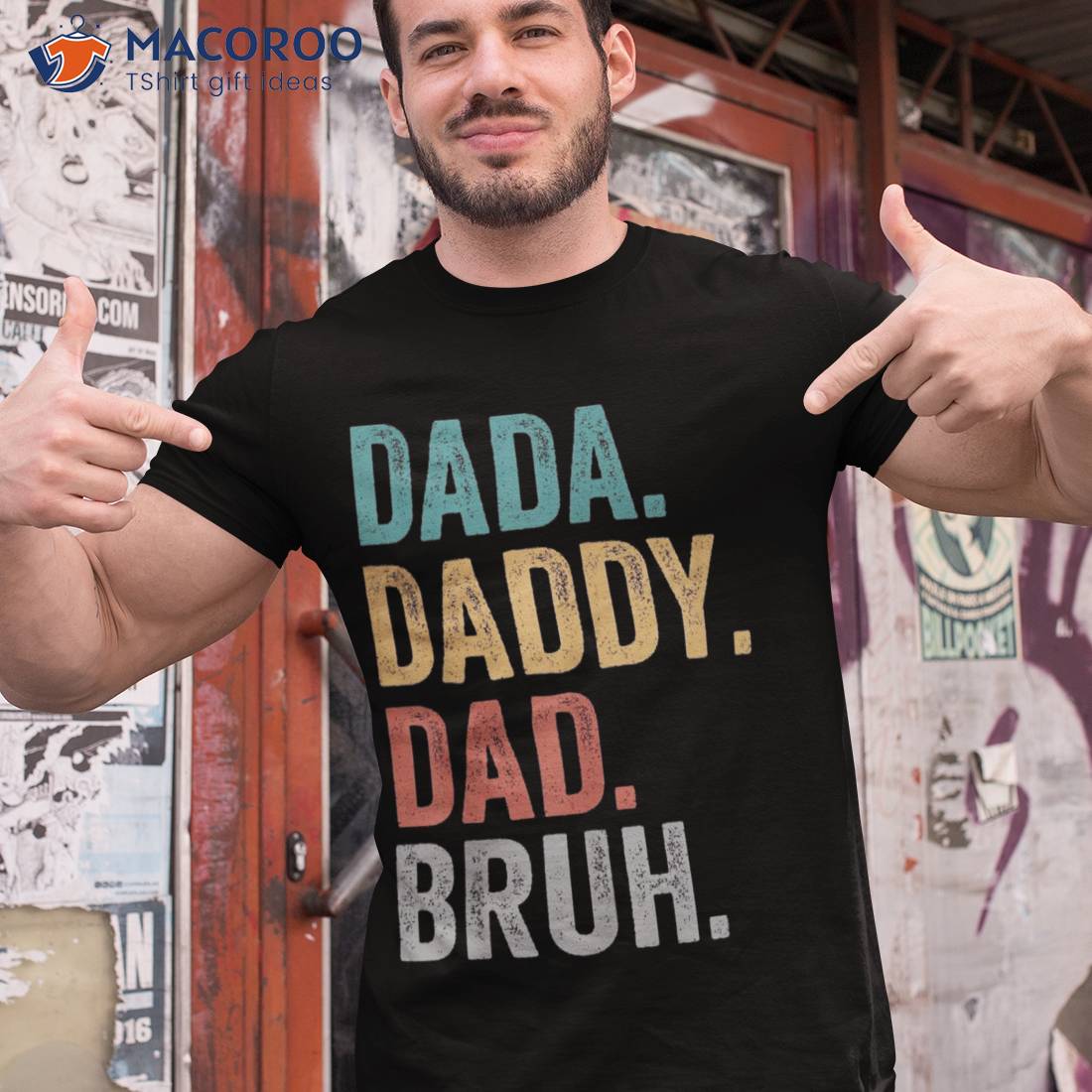 Dada Daddy Dad Bruh Fathers Day 2023 Shirt