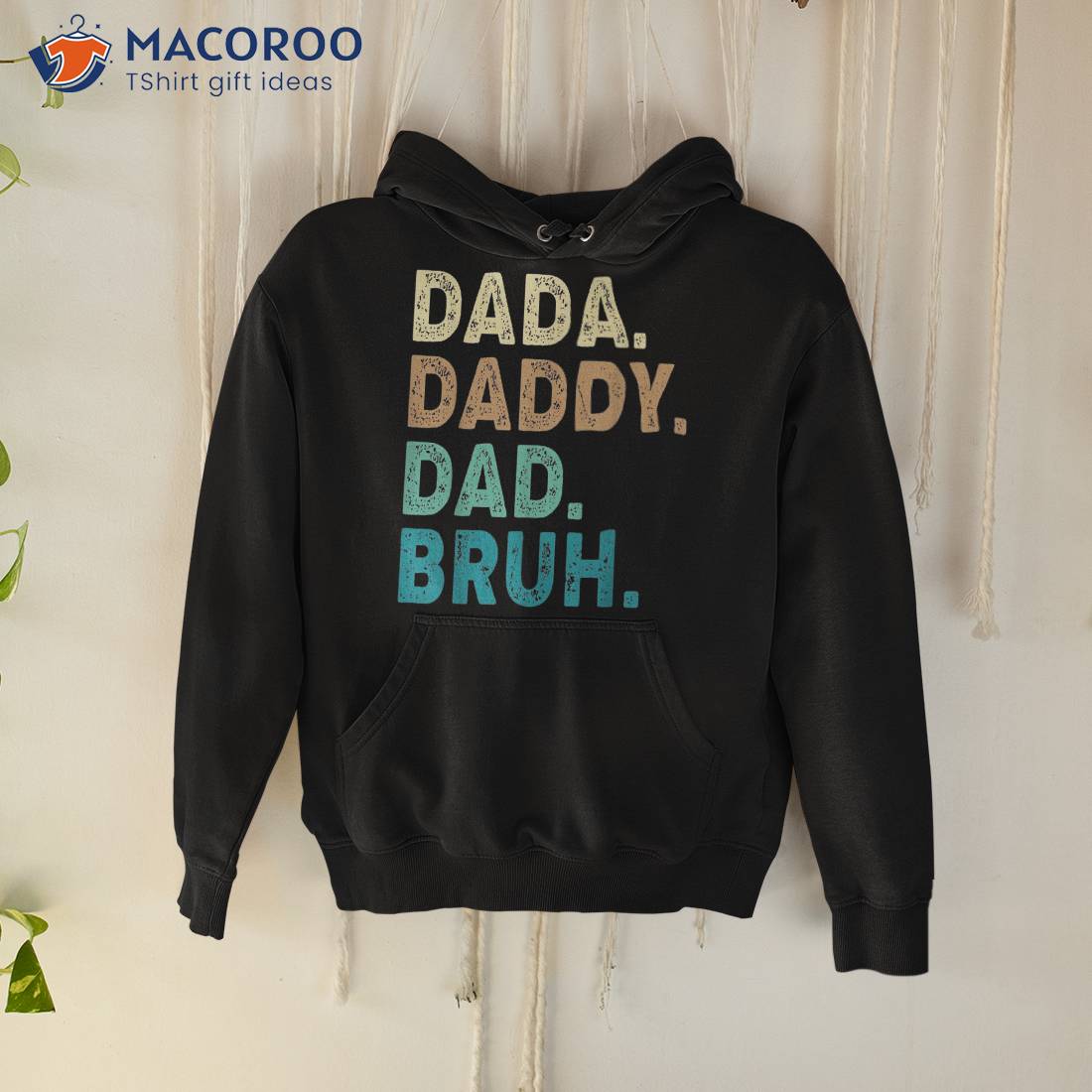 Dada Daddy Dad Bruh Shirt Fathers Day Vintage Funny Father