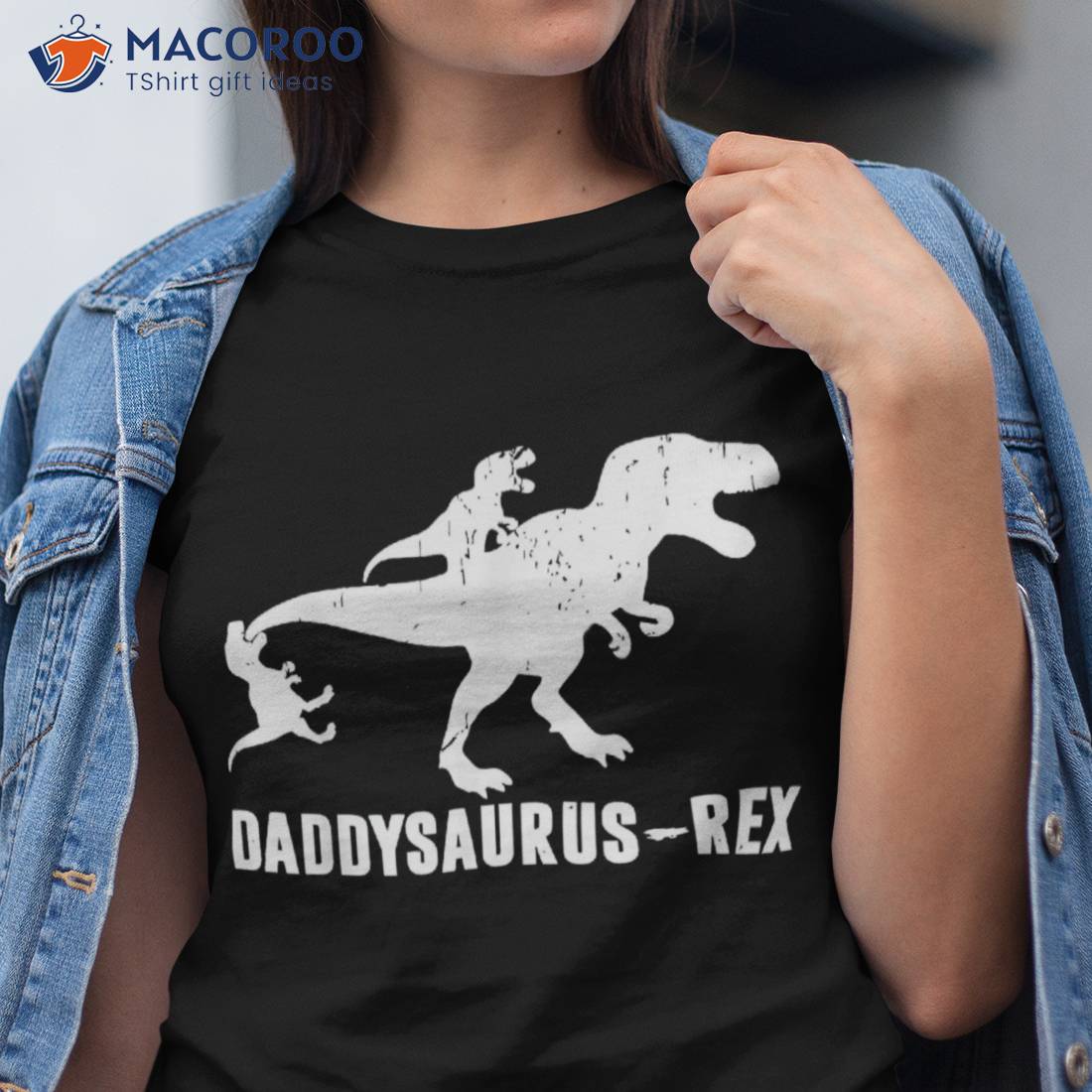 Daddy Saurus – Rex | Funny T-rex Dinosaur Dad Uncle Grandpa Shirt