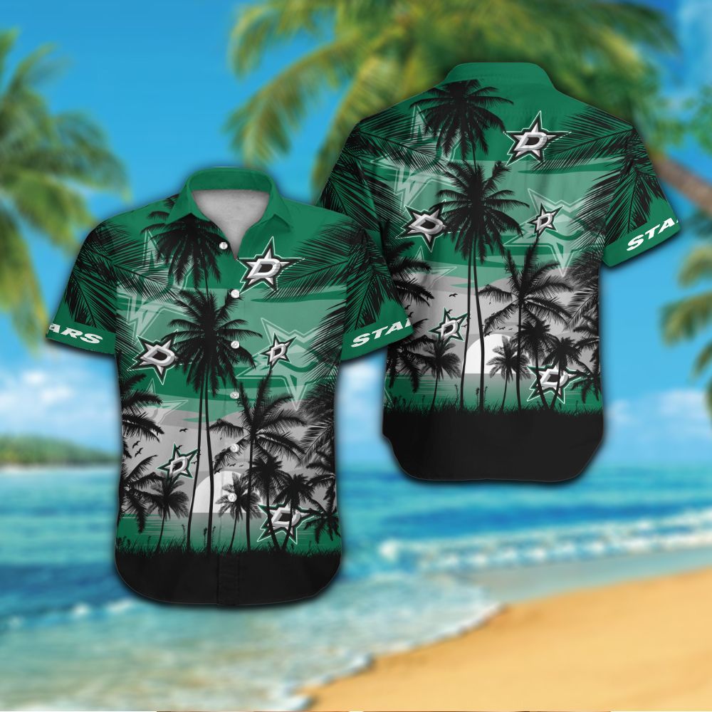 Dallas Stars Hawaiian Shirt Hot Trendy Summer 2024