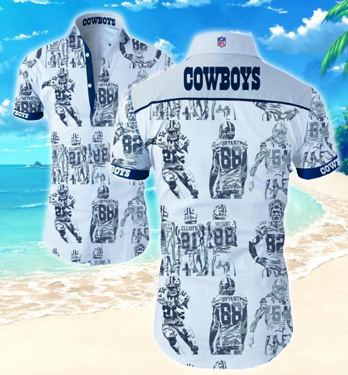 Dalllas Cowboys Hawaiian Shirt Summer Button Up