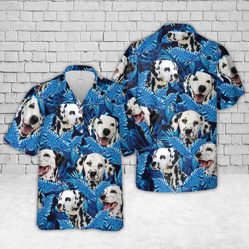 Dalmatian Dog Hawaiian Shirt