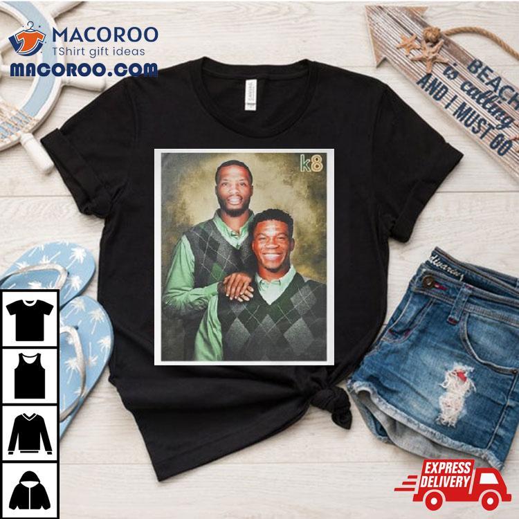 Damian Lillard And Giannis Antetokounmpo Step Brothers Shirt