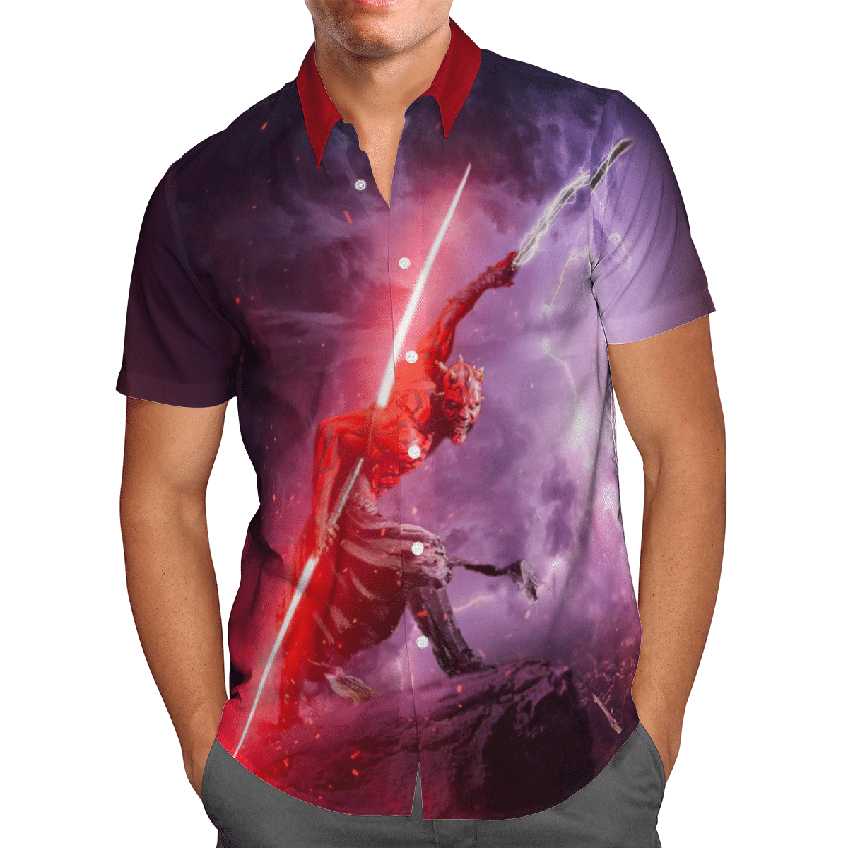 Darth Maul Hawaiian Shirt