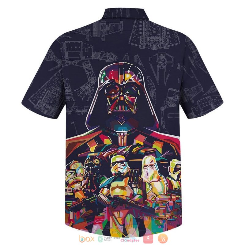 Darth Vader Color Hawaiian Shirt