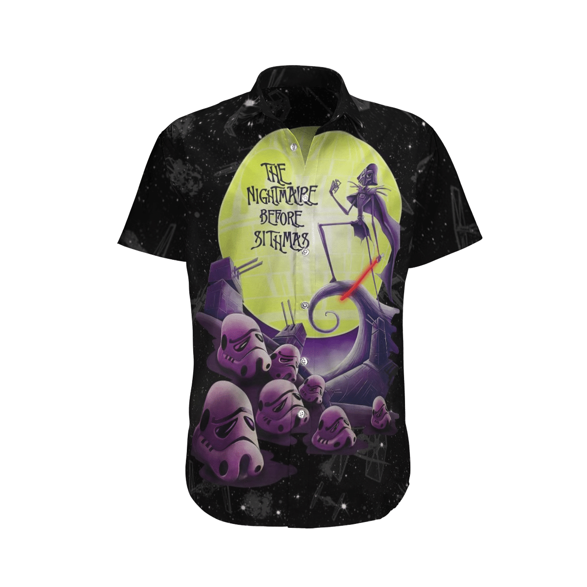 Darth Vader The Nightmare Before Sithmas Hawaiian Shirt